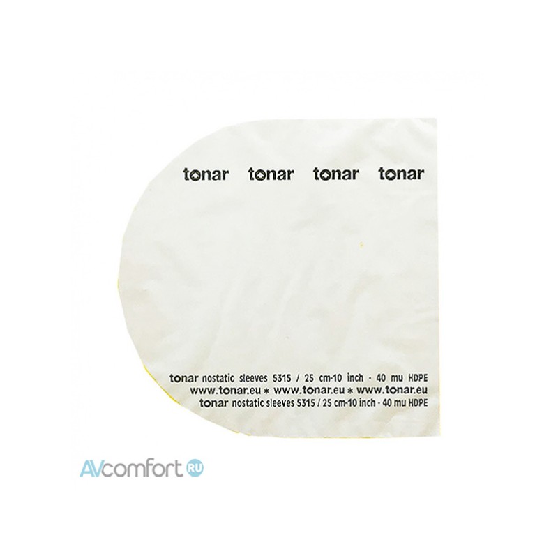 TONAR 10 LP Nostatic Inner Sleeve 5315 (50 шт.) – изображение 2