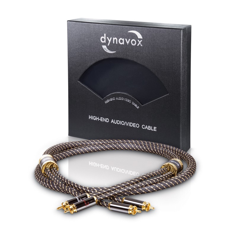 DYNAVOX  Black Line Cinchkabel Stereo 0.6m – изображение 3