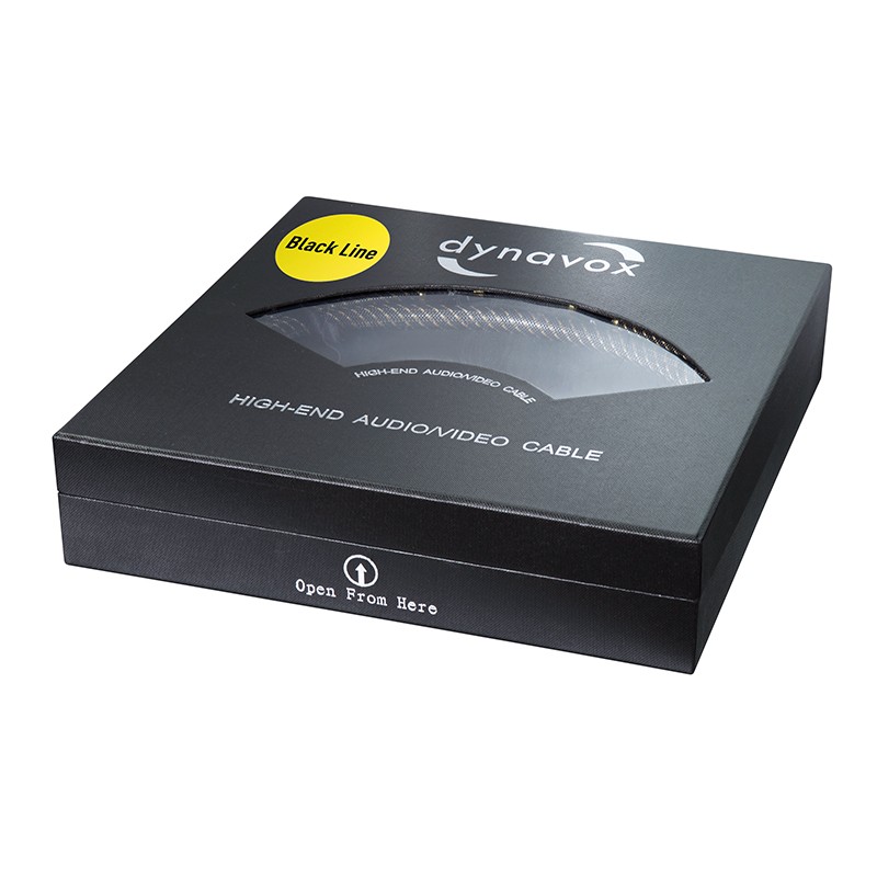 DYNAVOX  Black Line Cinchkabel Stereo 0.6m – изображение 4