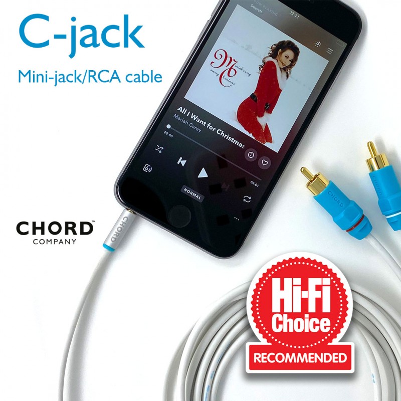 Chord C-Jack 3.5mm Stereo to 2RCA 0,75м – изображение 2