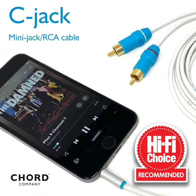 Chord C-Jack 3.5mm Stereo to 2RCA 0,75м – изображение 3