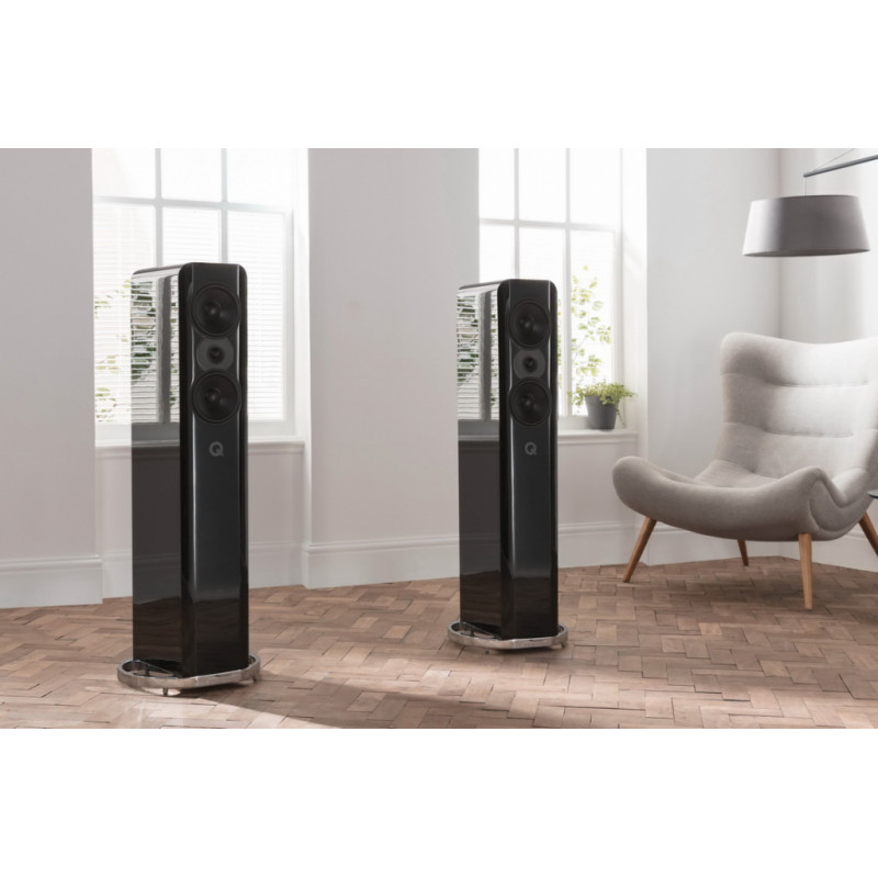 Q Acoustics Concept 500 Gloss Black / Rosewood – изображение 4