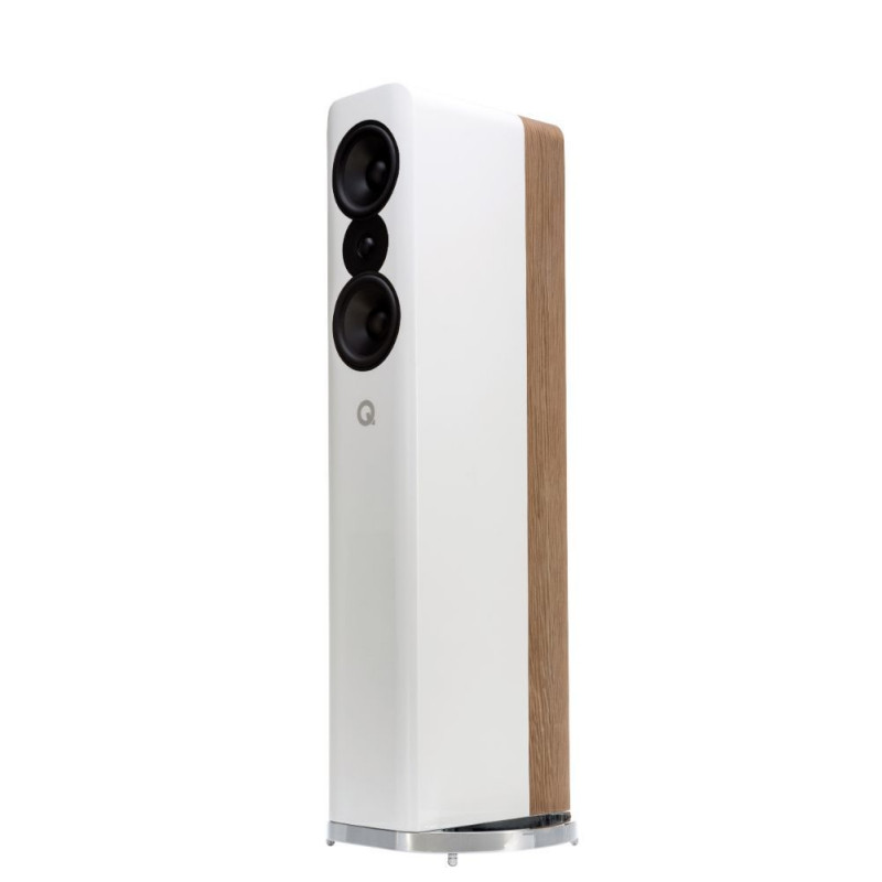 Q Acoustics Concept 500 Gloss White / Oak – изображение 1