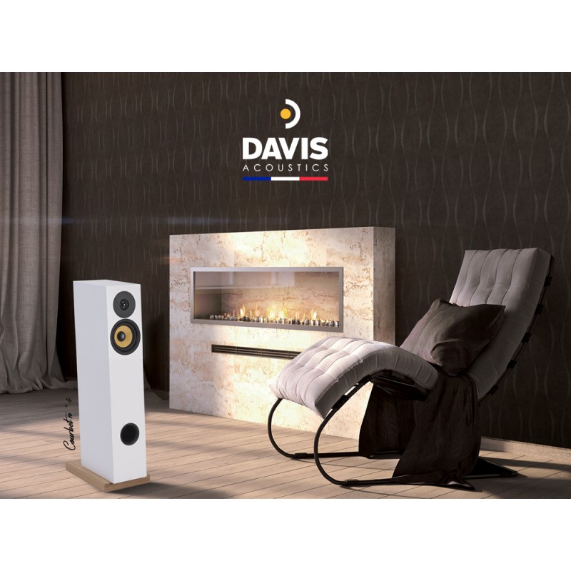 Davis Acoustics Courbet №4 White Matt – изображение 3