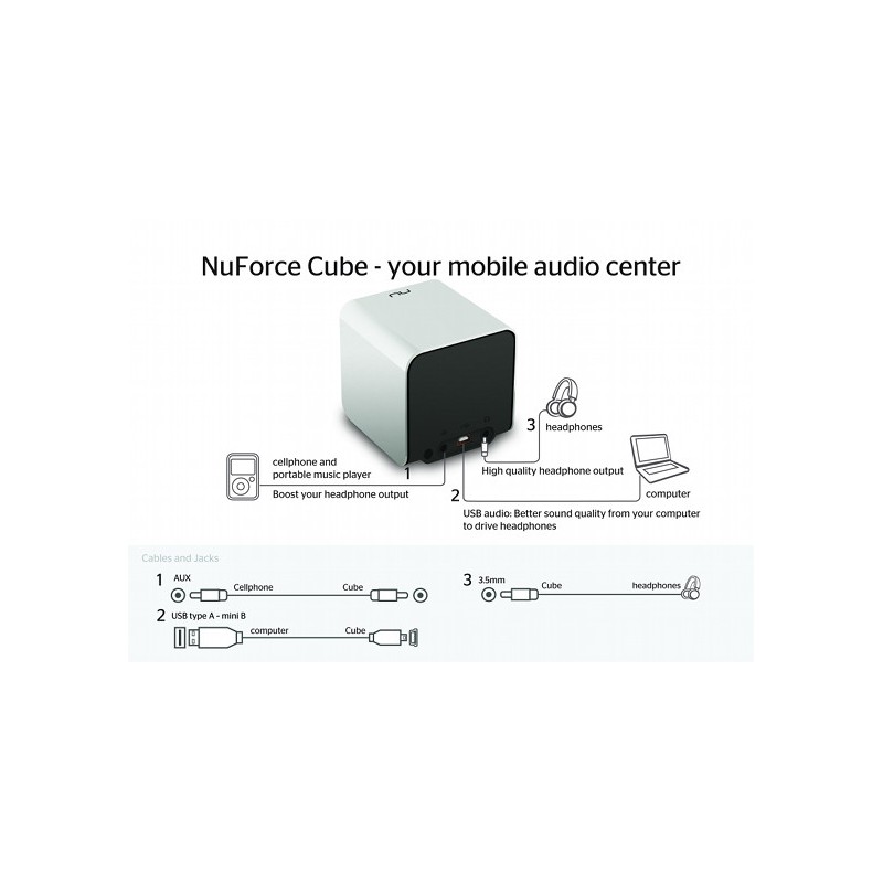 NuForce Cube Black – изображение 4