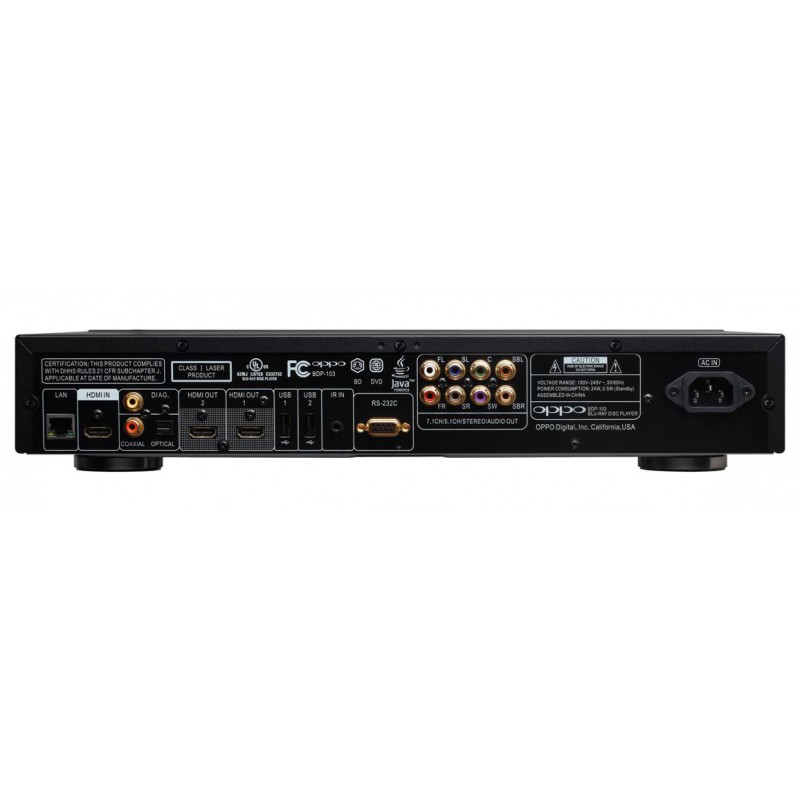 OPPO BDP-103 D Black купить | Цена на blu-ray проигрыватель BDP