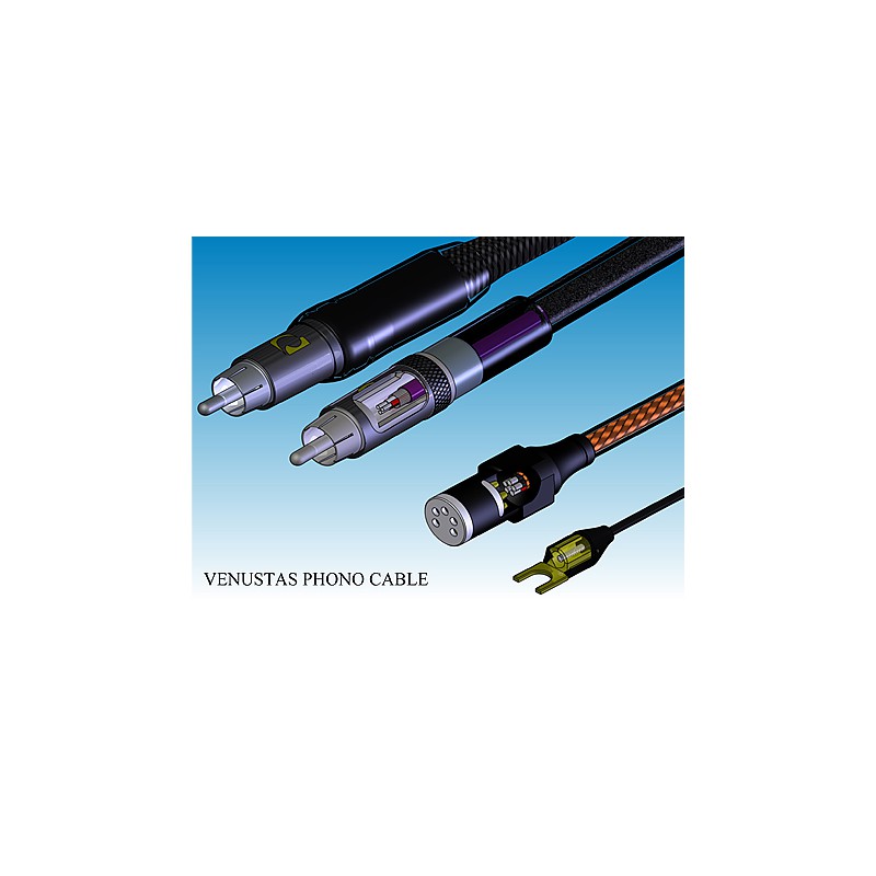 Purist Audio Design Venustas Phono Cables Din-RCA 1.2m Luminist Revision – изображение 2