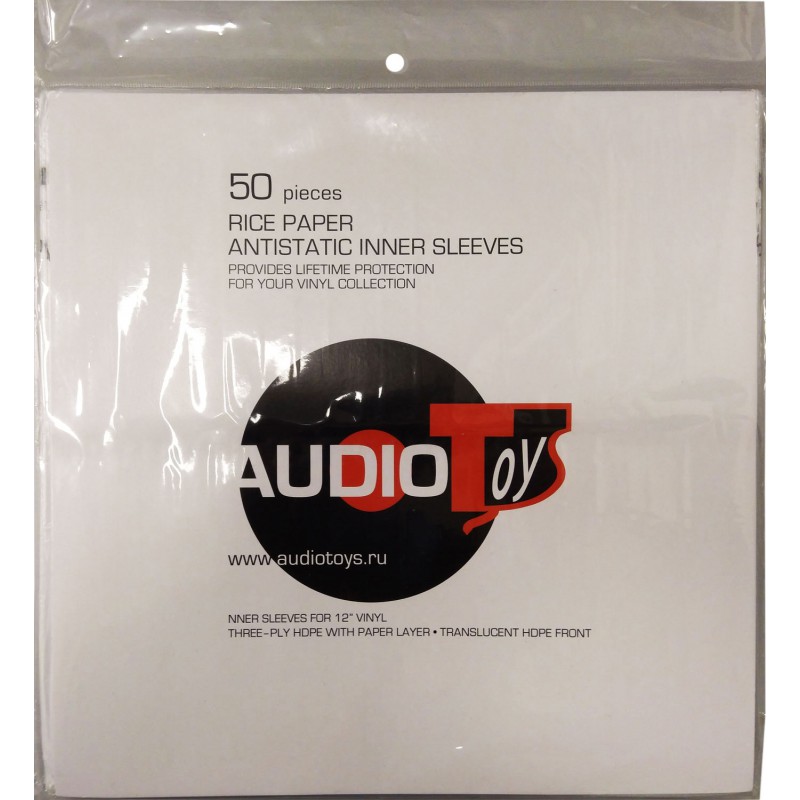 AudioToys Rice Paper LP Inner Sleeves 50 – изображение 1