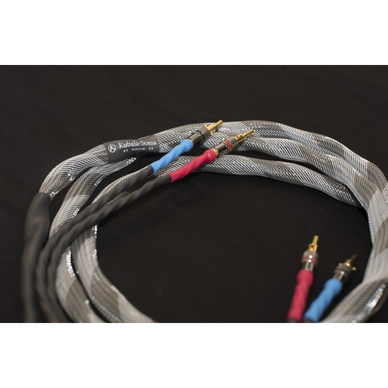 Kubala-Sosna Temptation Speaker Cable Banana BFA Bi-Wire 2 м – изображение 1