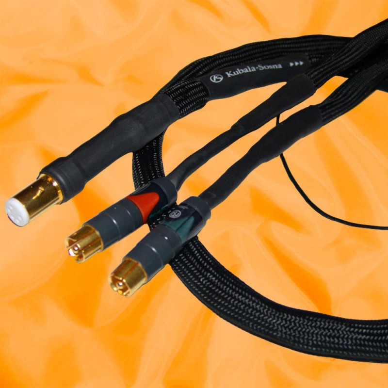 Kubala-Sosna Expression Tonearm Cable DIN(180) - 2RCA 1,25m – изображение 1