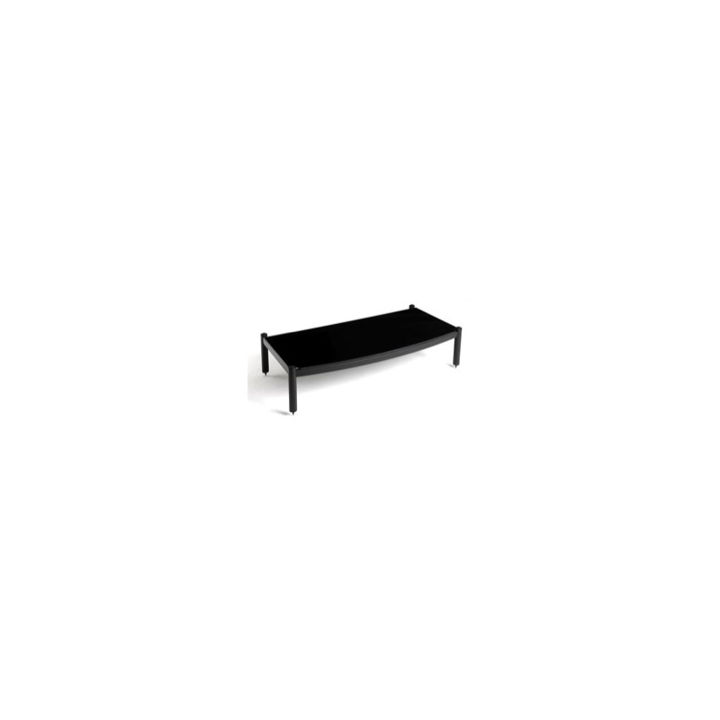 Atacama Equinox Single Shelf  Module AV Black Piano Black Glass – изображение 1