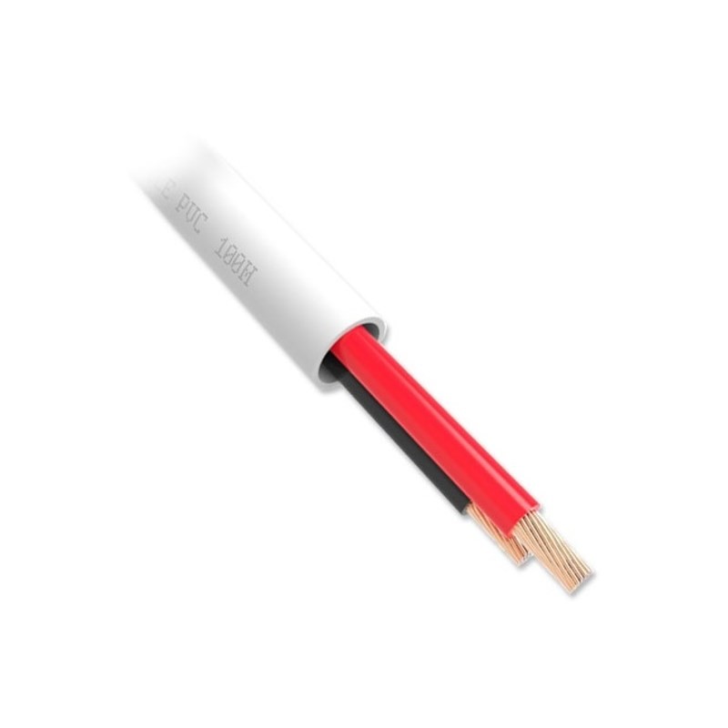 QED (QE4135) QX16/2 WHITE PVC FLA – изображение 1