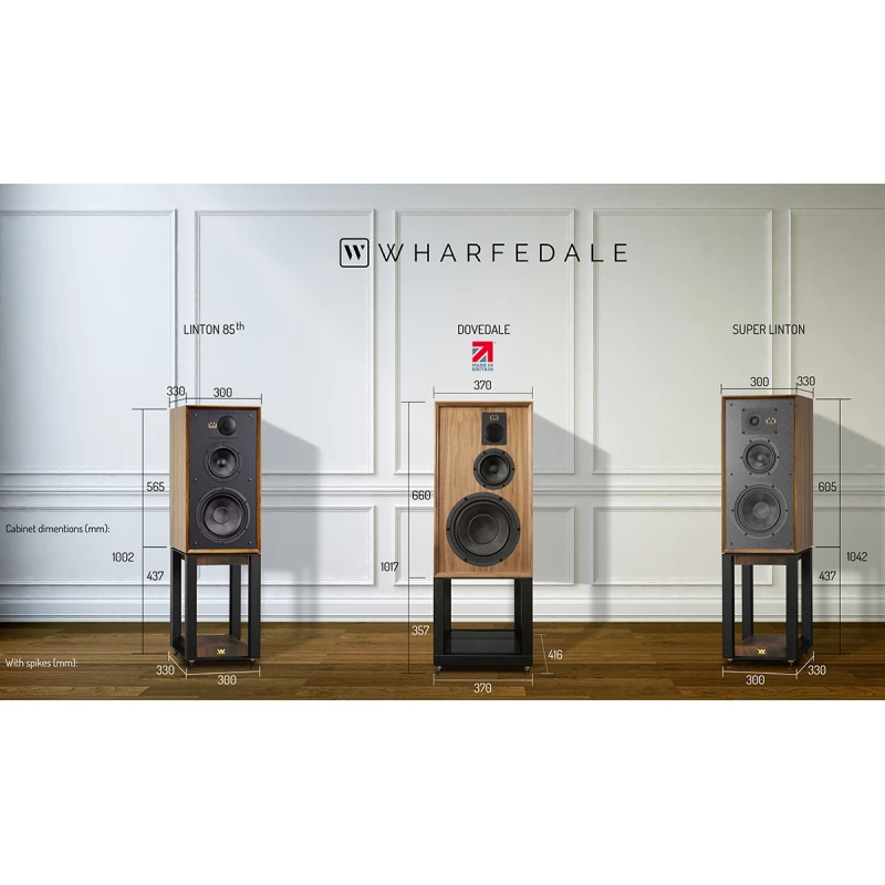 Wharfedale Super Linton Antique Walnut w/stends купить | Цена на