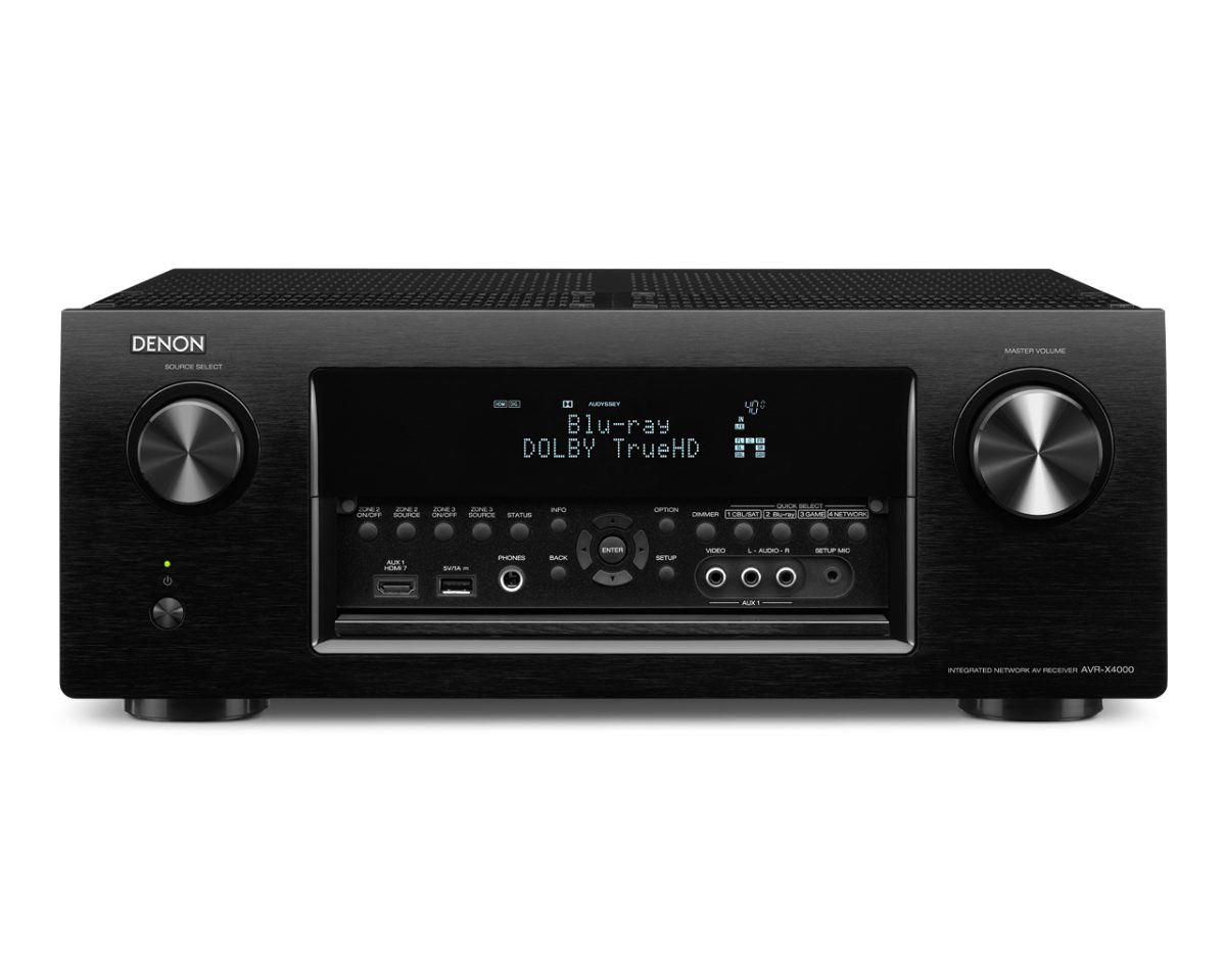 Denon AVR-X4000 Black купить | Цена на av ресивер AVR-X4000 Black