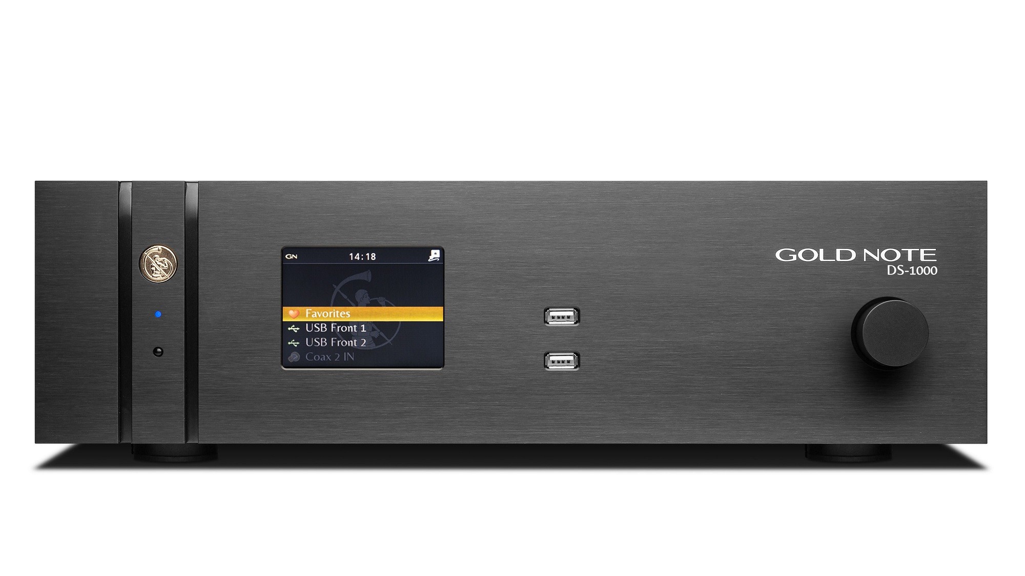 Gold Note DS-1000 Deluxe MK2 Black купить | Цена на сетевой плеер DS ...