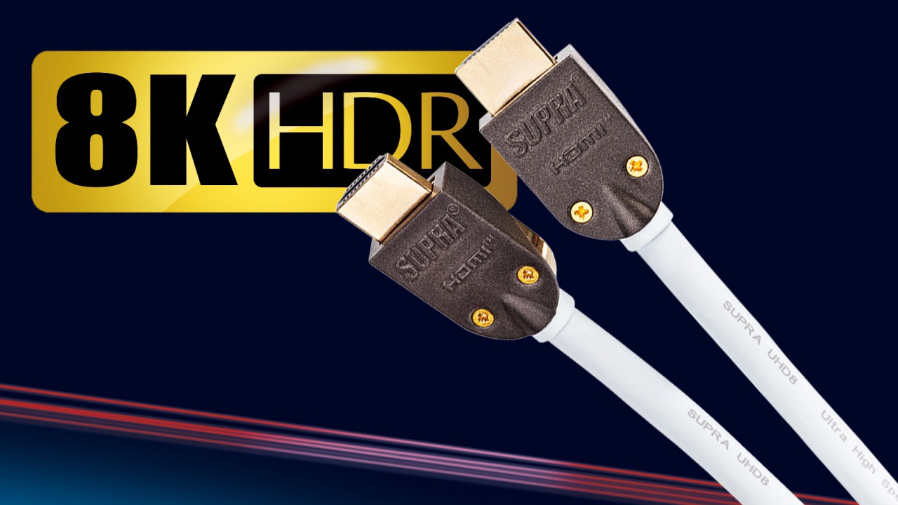 SUPRA HDMI-HDMI 2.1 UHD8K 3M