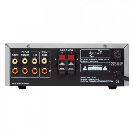 DYNAVOX CS-PA1 MK Silver купить | Цена на интегральный усилитель CS-PA1 ...