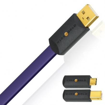 WireWorld Ultraviolet 8 USB 2.0 (A to Micro B) Flat Cable 1m купить ...
