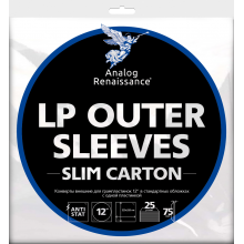 LP Outer Sleeves Slim Carton (25 шт) (AR-OC-25)