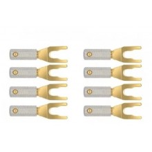 Set of 8 Uni-Term Gold  Spades  w/Sockets