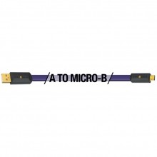 Ultraviolet 8 USB 2.0 (A to Micro B) Flat Cable 1m