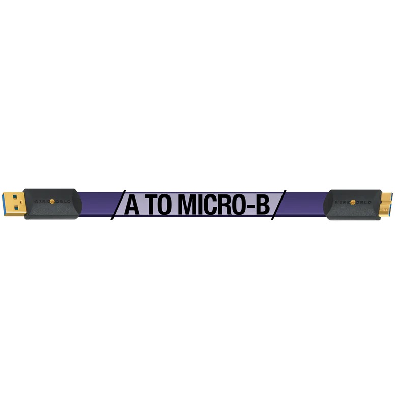 WireWorld Ultraviolet 8 USB 3.0 (A to Micro B) Flat Cable 0.6m купить ...